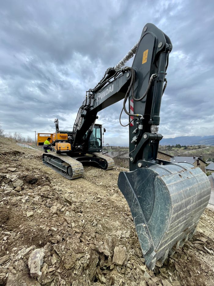 Excavacions obres jardineria